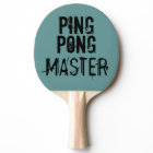 Ping Pong Master Funny Text Humour