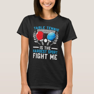 Ping Pong Master Table Tennis Player Paddle Sport T-Shirt