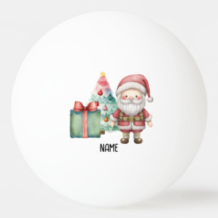 Ping pong Merry Christmas with Santa Claus Ball