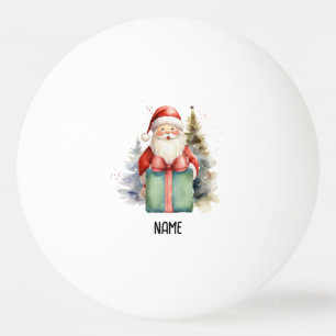 Ping pong Merry Christmas with Santa Claus Ball