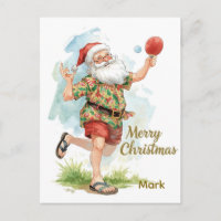 Ping Pong  Merry Christmas with Santa Claus Ping 