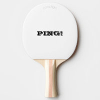 Ping Pong Paddle