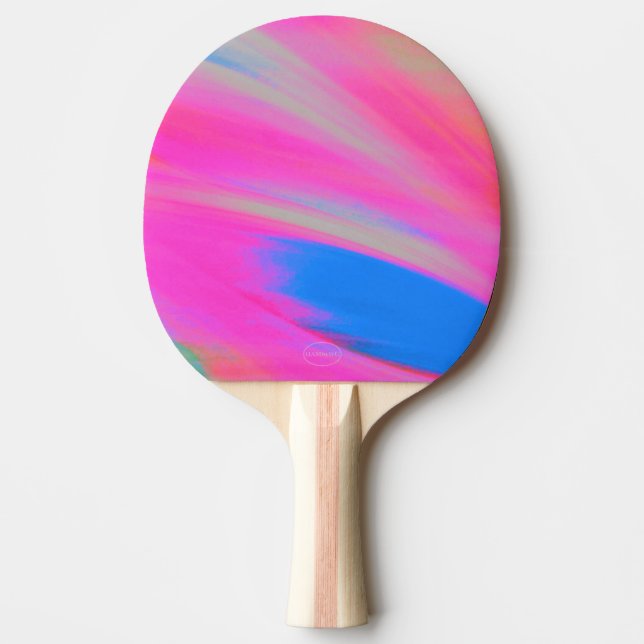 Ping-Pong Paddle - Colour Wave Pink - HAMbyWG (Front)