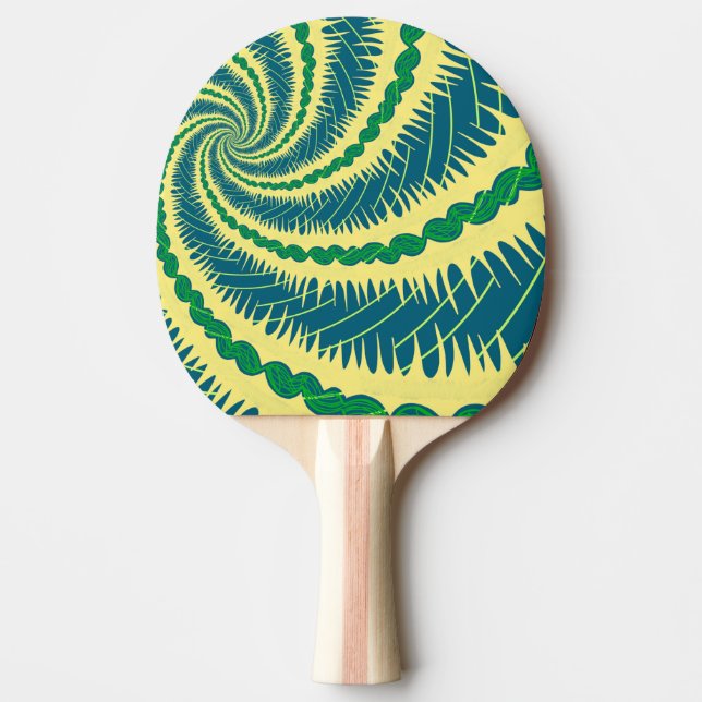 Ping pong Paddle created by Jimette Design (Front)