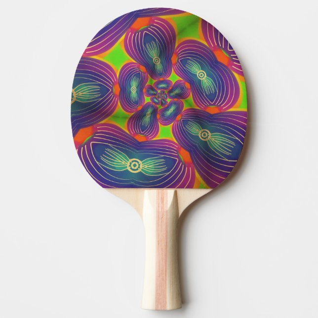 Ping pong Paddle created by Jimette Design (Front)
