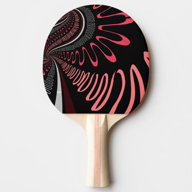 Ping pong Paddle created by Jimette Design (Front)