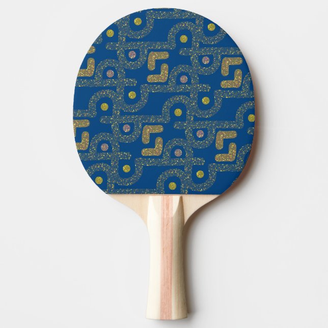 Ping pong Paddle created by Jimette Design (Front)