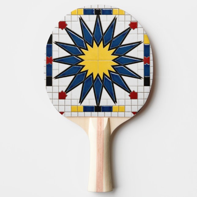 Ping Pong Paddle, Full Print Back Paddle (Front)