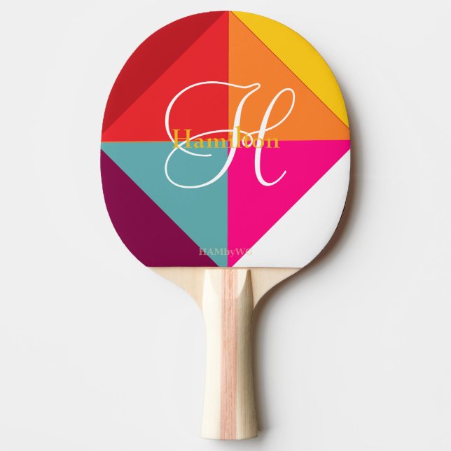 Ping-Pong Paddle - HAMbyWG - Matches Table (Front)