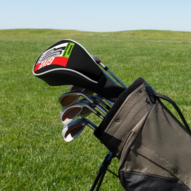 Ping Pong Paddle never give up pushing forward  Golf Head Cover (In Situ)