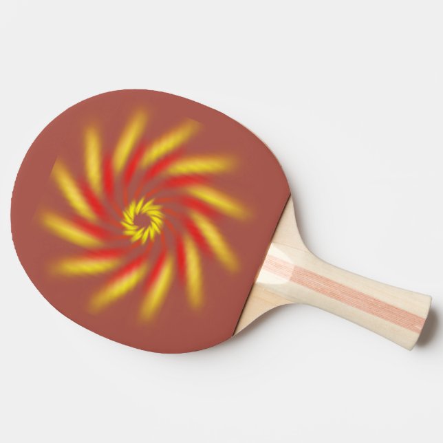 Ping Pong Paddle - Pinwheel (Side)