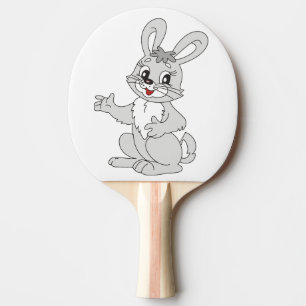 Ping Pong Paddle. Rabbit. Paddle