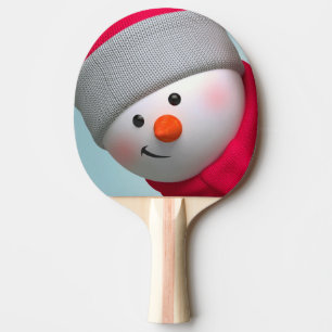 Ping Pong Paddle/Snowman Paddle
