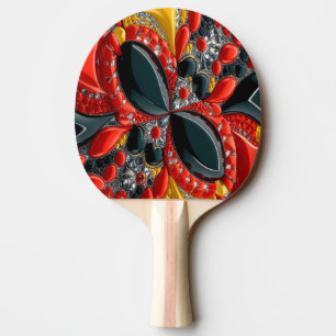 Ping pong paddle with Germany Colours