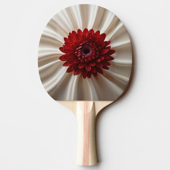 Ping pong paddle with Japanase Colours (Back)