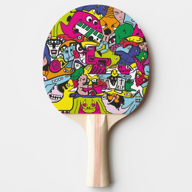 Ping Pong Part-Take Ping Pong Paddle (Front)