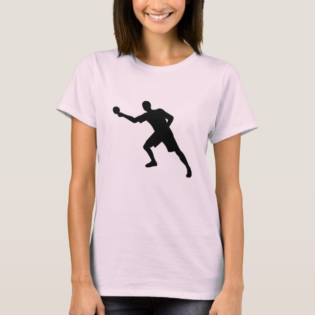 Ping pong player T-Shirt (Front)