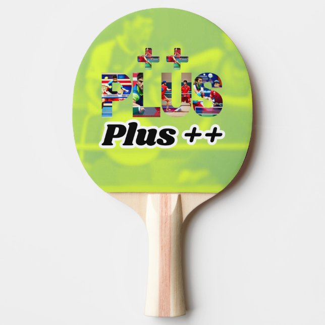 Ping Pong Plus ++ Palas Ping Pong Paddle (Front)