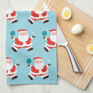 Ping-Pong Table Tennis Christmas Towel