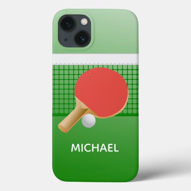 Ping Pong Table Tennis Design Smartphone Case (Back)