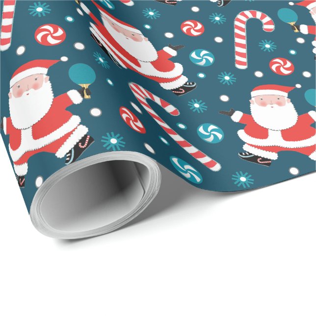 Ping Pong Table Tennis Gift Wrapping Paper (Roll Corner)