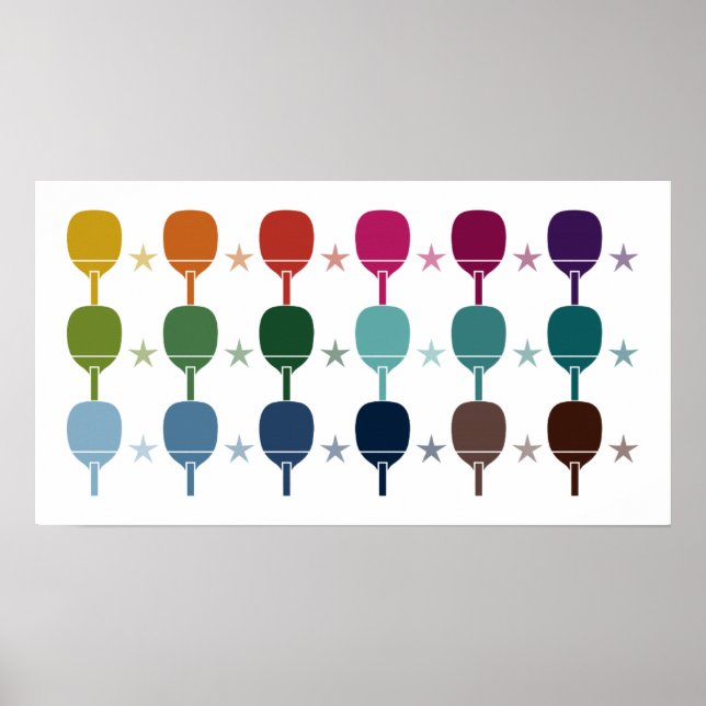 Ping Pong Table Tennis Poster (Front)