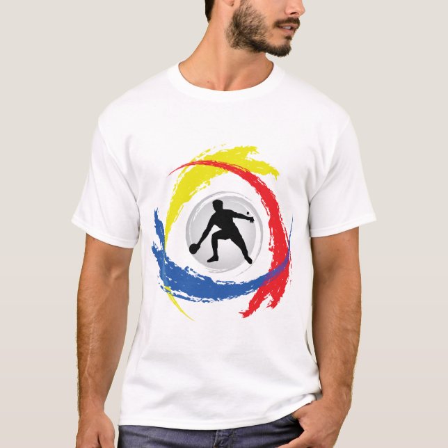 Ping Pong Tricolor Emblem T-Shirt (Front)