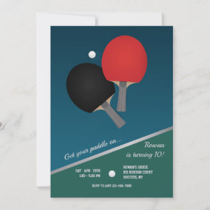 PingPong Invitation