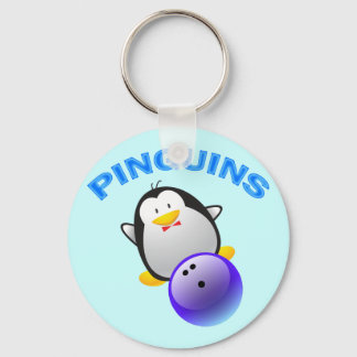 PINGUINS - BOWLING TEAM KEY RING