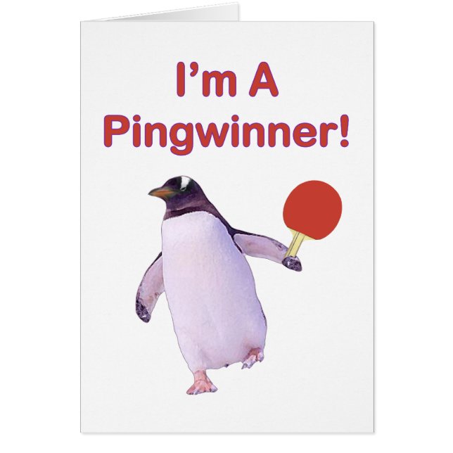 Pingwinner Penguin Ping Pong (Front)