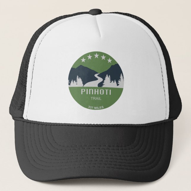 Pinhoti Trail Alabama Georgia Trucker Hat (Front)