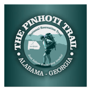 Pinhoti Trail Poster
