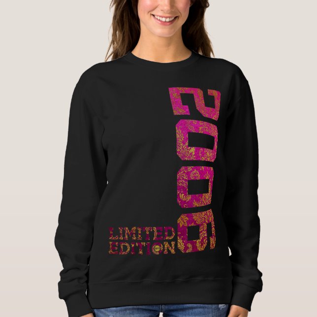 Pink 16 Years 16th Birthday  2006 Sweatshirt (Front)