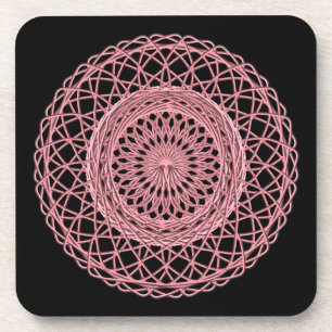 Pink 1 coaster