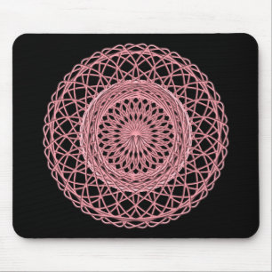 Pink 1 mouse pad