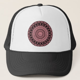 Pink 1 trucker hat