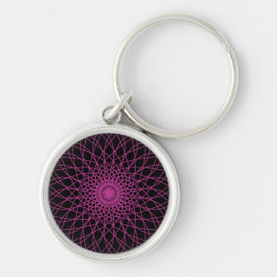 Pink 2 key ring