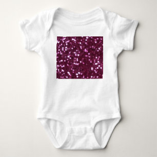 Pink abstract, bokeh defocused lights. baby bodysuit