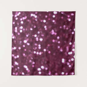 Pink abstract, bokeh defocused lights. tapestry