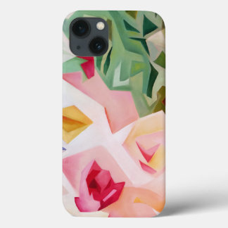 Pink Abstract Floral iPhone 6 Case