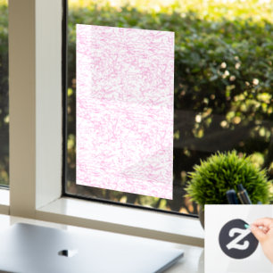 Pink Abstract Office File Folder Set