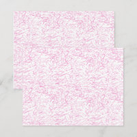 Pink Abstract Office File Folder Set