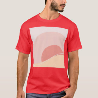 Pink Abstract T-Shirt