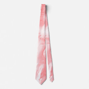 Pink Abstract Watercolor Background Tie