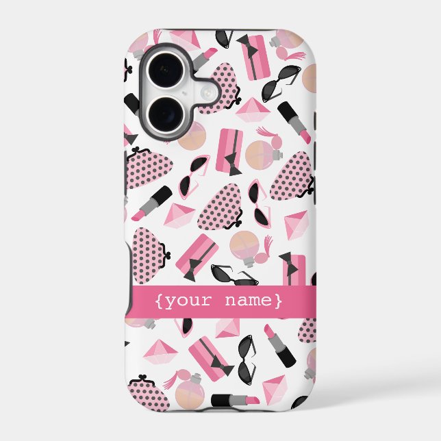 Pink Accessories iPhone 5 Case (Back)