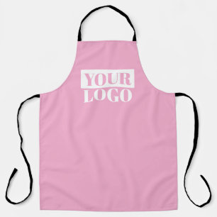 Pink - add your logo apron