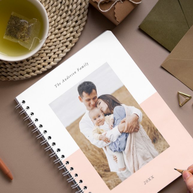 Pink Add Your Own 3 Photo Gallery Notebook (Creator Uploaded)