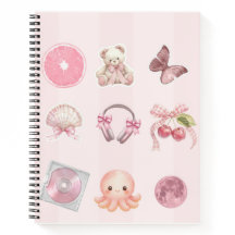 Pink Aesthetic Notebook