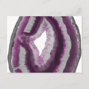 Pink Agate Postcard