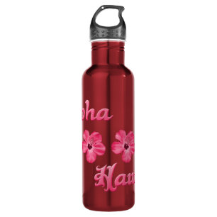 Pink Aloha Hawaii 710 Ml Water Bottle